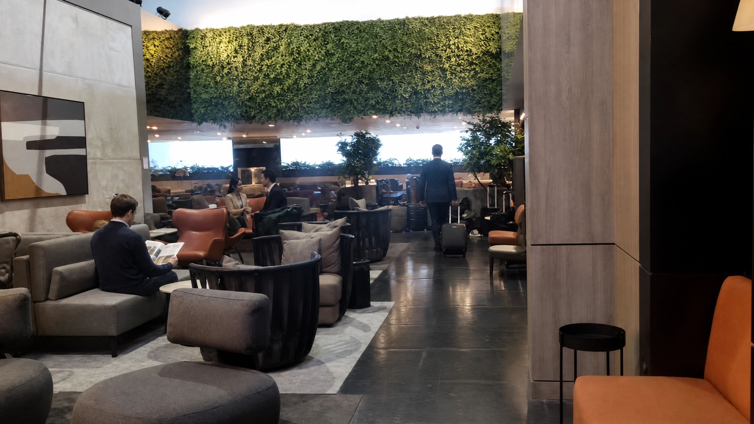 Imagens da Sala VIP Mastercard Black Hall